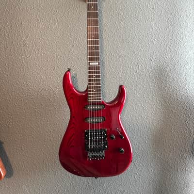 ESP Mirage 90's - See Thru Red image 1