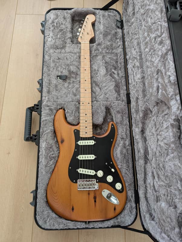 Fender Limited Edition Exotic Collection American Vintage '59 Pine Stratocaster. Includes case etc image 1