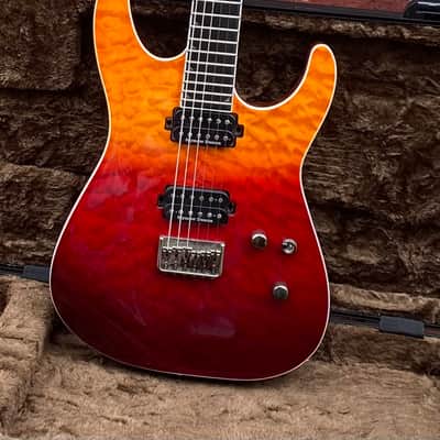 Jackson Pro Series SL2Q NECK THRU Soloist 2019 - Desert Sunset Sky - GATOR TSA HARDSHELL CASE image 2