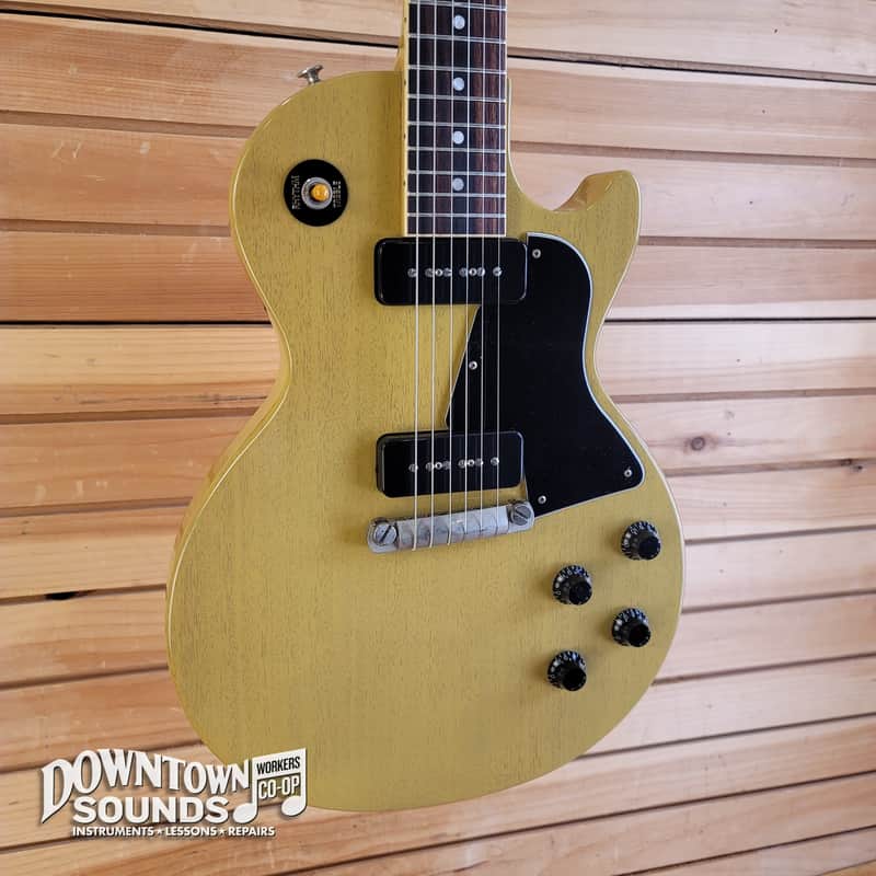 2023 Gibson Les Paul Special with Gibson Hard Case - TV Yellow, Case Candy, 7lbs 9oz