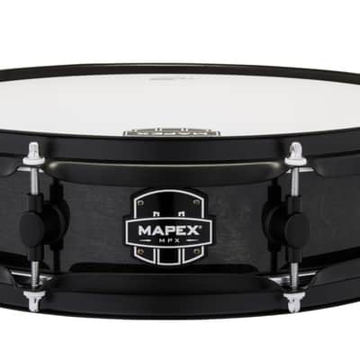 Mapex MPX Maple/Poplar Piccolo Snare Drum - 3.5 x 14-inch - Black with Black Hardware image 1