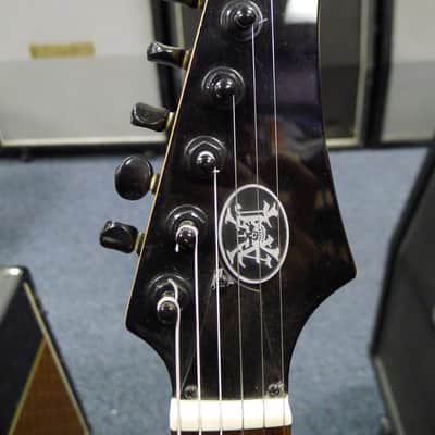 AXL Mayhem Jacknife Electric Guitar EMG P-90 Flying V AXL-001-BK image 4