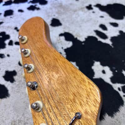 Teisco Single Pickup Guitar 1960's -Bobkat - Sunburst - Metal Pickguard image 6