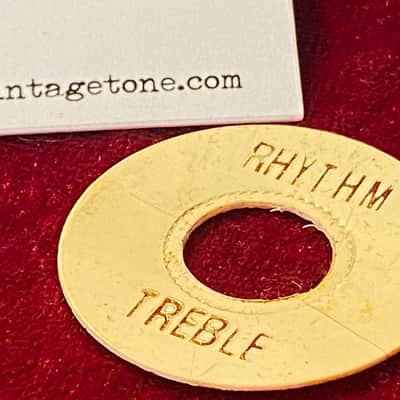 General Vintage Tone  Vintage Gibson 1959 - 1960 Les Paul  Rhythm / Treble Switch ring póker chip image 2