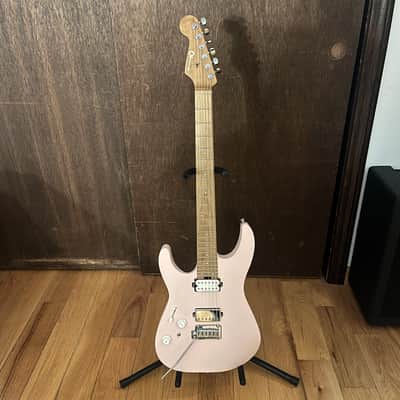Charvel Pro-Mod DK24 HH 2PT CM Left-Handed 2019 - Present - Satin Shell Pink image 1