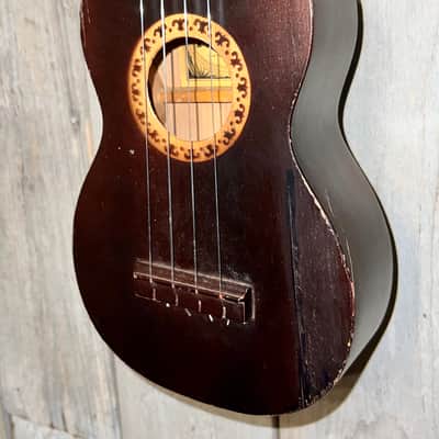 Avalon Soprano Ukelele 1930's Crown Headstock, Hawaii, New York Sounds Great! image 3