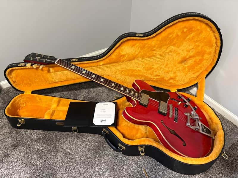 Gibson Custom Shop Rich Robinson '63 ES-335 VOS 2014 - Aged Cherry