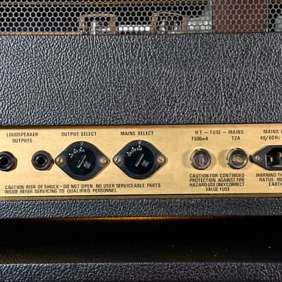 Marshall JMP 1987 MK II 50-Watt Guitar Amp Head 1980 - Black image 7