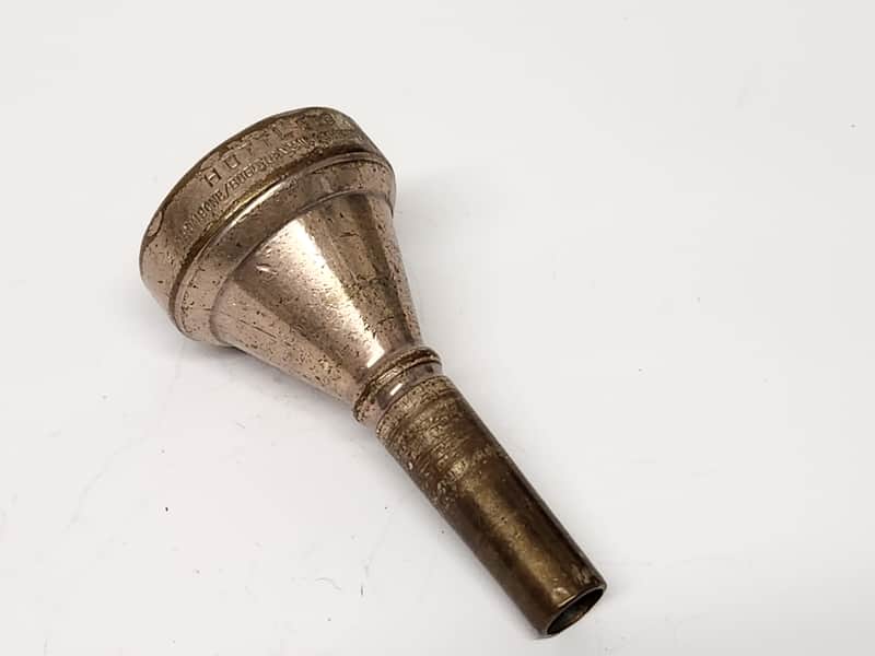 Vintage Huttl Cup Germany Trombone Bugle SC24 Mouthpiece image 1