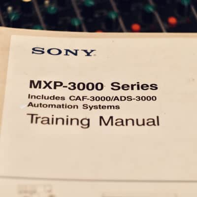 SONY MXP-3000/CAF3000 Series Technical Service Training Manual image 2