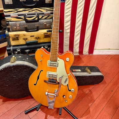 1967 Gretsch Chet Atkins 6120 Western Orange w/ Original Hardshell Case image 2