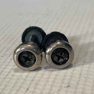 2000's Korean Ibanez RG & S Series Cosmo Black Strap Buttons image 3