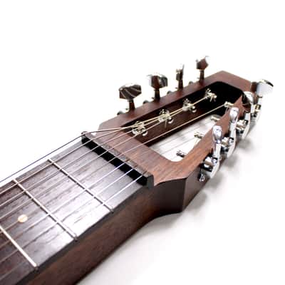 Peters 8 string palm lever steel (pedal steel sound) lap steel | boutique handmade guitar (like multibender) image 7