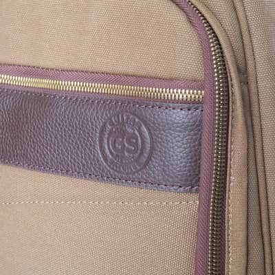 Guitar Satchel Khaki Parlor for small body acoustic or electric guitar case -  New image 8