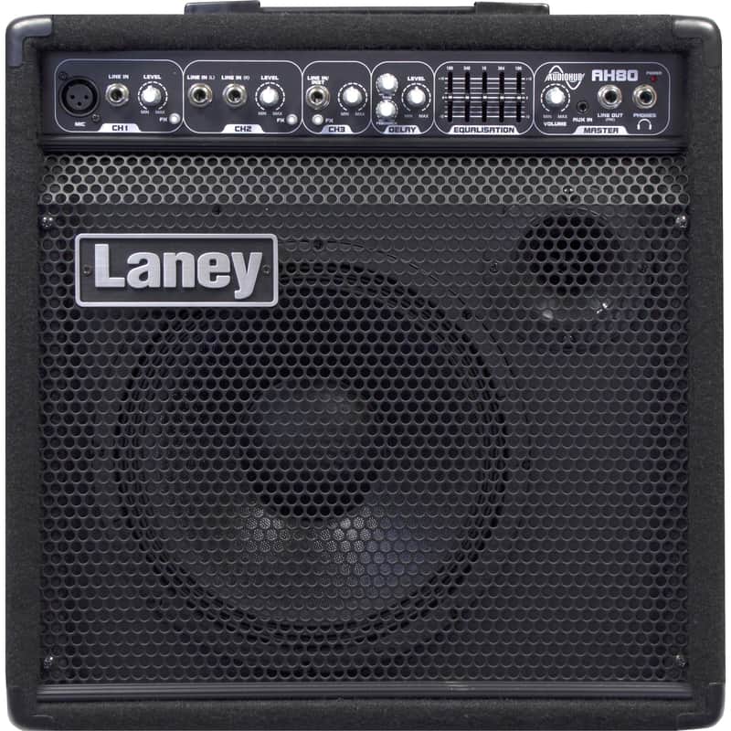 Laney Audiohub Combo AH80 80-Watt 1x10" 3-Channel Keyboard Amp / Mixer image 1