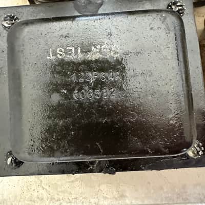 1965 Fender Twin Reverb – AB763 Blackface – Original Schumacher Iron, Jensen C12Ns, Blue Molded Caps image 18