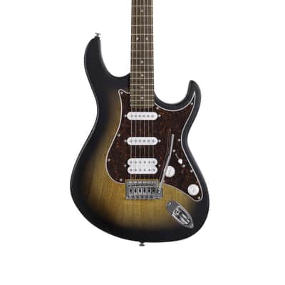 Cort G Series Double Cutaway Electric Guitar - Open Pore Sunburst (G110OPSB-U) image 2