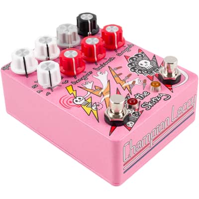 Champion Leccy The Skitzy Dual-Layer Modulated Reverb Pedal (Sherbet Pink) image 2