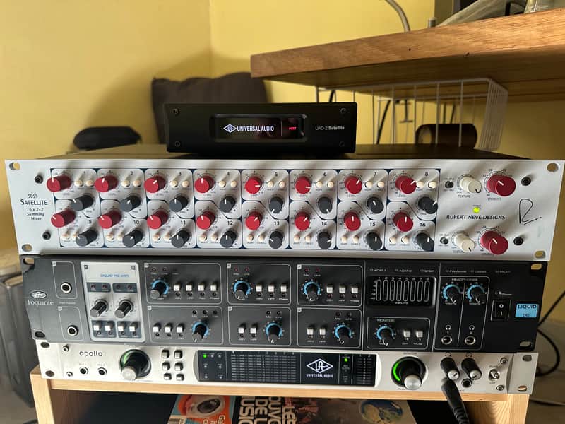 RND 5059 Summing Mixer 2021 - White + Patch XLR-sub25 (16i-16o) + 4 câbles sub25 image 1