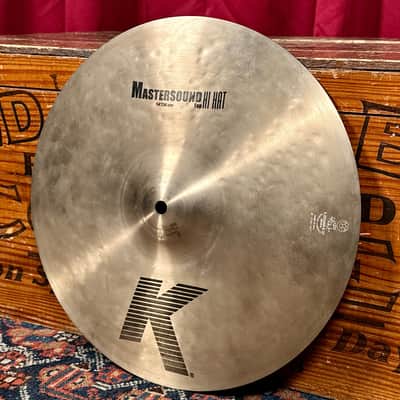 14" Zildjian K Mastersound Hi-Hat Cymbal Pair 1226g/1418g *Video* image 3