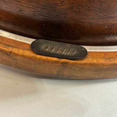 Ludwig 12" deep X 15" head Victory Marching Snare Drum (TL-2246) early 40's - Mahogany image 13