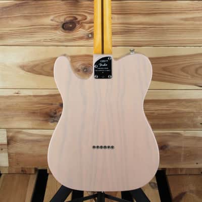 Fender American Professional II Telecaster Thinline - Transparent Shell Pink image 11