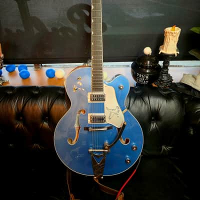 Gretsch G6136T-59 Limited Edition '59 Falcon with Bigsby 2020 - Present - Lake Placid Blue image 1