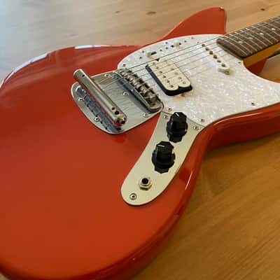 Fender Jag-Stang - Crafted in Japan (CIJ) - 2002-2004, Fiesta Red, All Original image 2