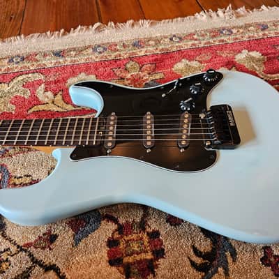 Schecter Nick Johnston Traditional with Ebony Fretboard 2020-Major Upgrades - Present - Atomic Frost image 3