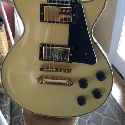 Edwards ESP Vintage Les Paul Randy Rhoads Cream Les Paul 2008 Cream White image 6
