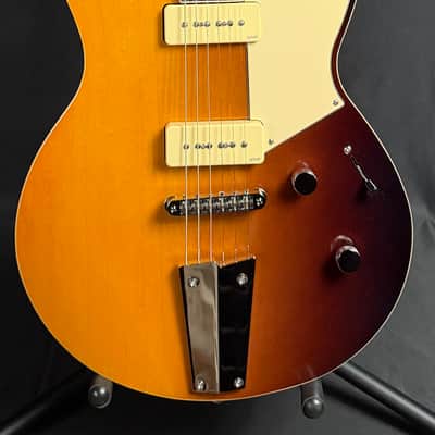 Yamaha RGX820Z Orange Burst– Hybrid Piezo + Seymour Duncan