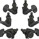 Planet Waves Auto Trim Locking Tuners Black New 3+3