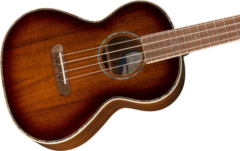 Fender Montecito Tenor Ukulele, Walnut Fingerboard, Shaded Edge Burst #0970452164 image 1