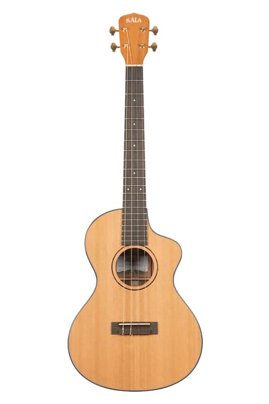 Kala All Solid Cedar Top Trembesi Metropolitan™ Baritone Cutaway w/ Bag / KA-CTRG-B_W/BAG image 1