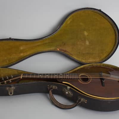 Gibson  Style A Carved Top Mandolin (1920), ser. #58513, original black hard shell case. image 10