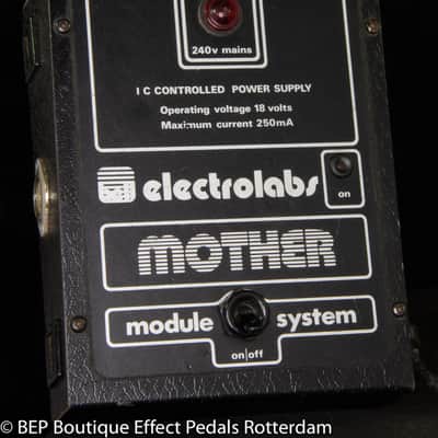 Bell Electrolabs Modular FX System Mother PSU at 220-240 Volt EU Plug late 70's  made in the UK image 3