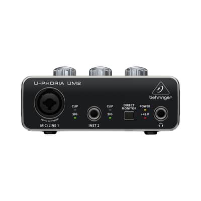 Behringer U-Phoria UM2 USB Audio Interface image 1