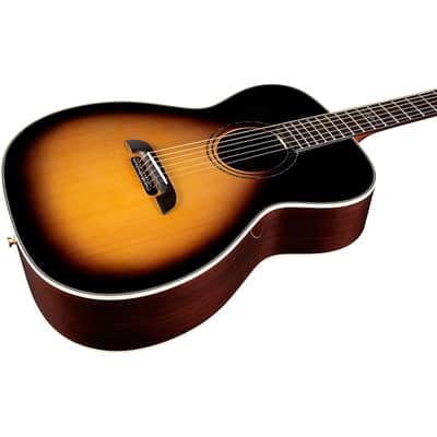 Alvarez Yairi FYM70 Herringbone Folk-OM Acoustic Guitar Regular Natural image 5