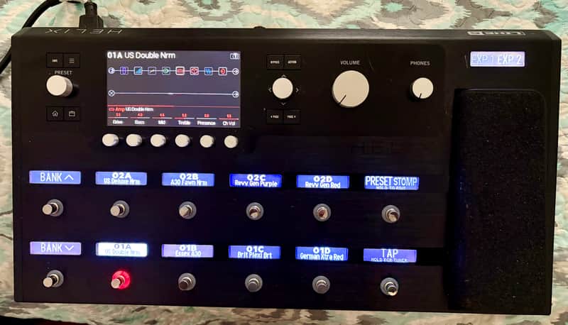 Line 6 Helix Floor unit 2021 - Black image 1