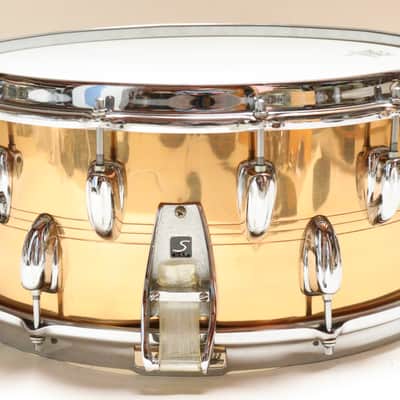 Slingerland 6.5x14 "Two-to-One", Copper Over Brass Snare Drum, 1979-1982 / INSPECTED & TESTED image 4