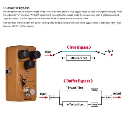 NuX NOD-1 Horseman Overdrive Pedal Free Shipment,price include the import duty for US buyer image 5