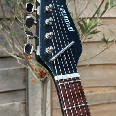 1980’s Jolana Proxima 1, Graphite Sparkle, Restored & Setup image 5