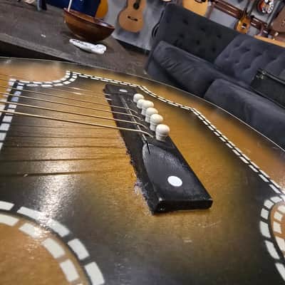 1930s Bronson Music Corporation - Regal Square Neck Parlor Hawaiian Lap Steel Guitar - w/ Case image 11