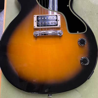 5 ply Black/Cream WIDE BEVEL Pickguard for Epiphone Les Paul Junior Special Humbucker image 4