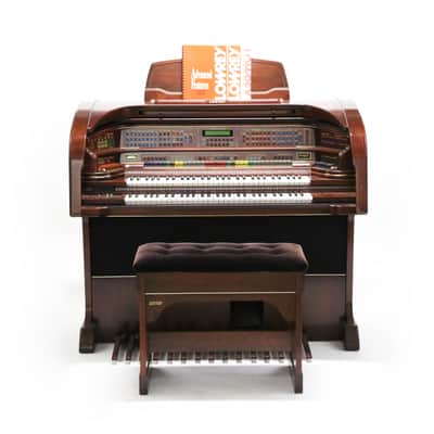 1999 Lowrey 510D Majesty Deluxe Home Organ Keyboard LX510 510 D MIDI Synthesizer Synth w/ Bench & Accessories image 1