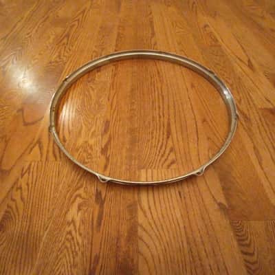 Pearl Vintage 18 Inch Floor Tom Hoop, Chrome Over Steel, 8 Lug - Excellent! image 4