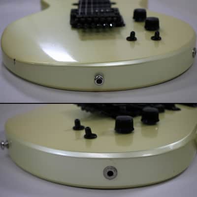 Hamer Steve SHAMER USA Steve Stevens Vintage 80's Electric Guitar - Floyd Rose - White 616426tevens 1980's - White image 14