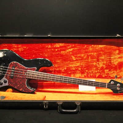 1964 Fender Jazz Bass black w/matching headstock and orig.black