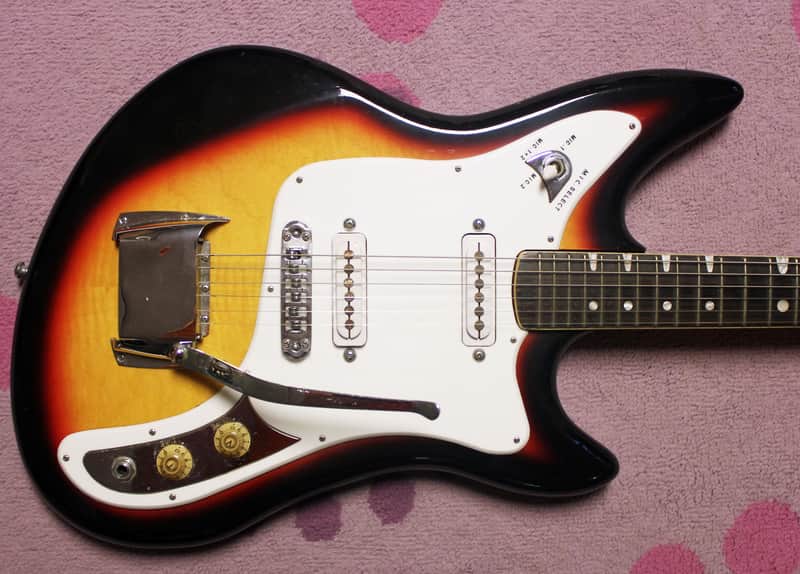 1966 Guyatone LG 170T Sunburst Vintage Japan Rare Model! | Reverb