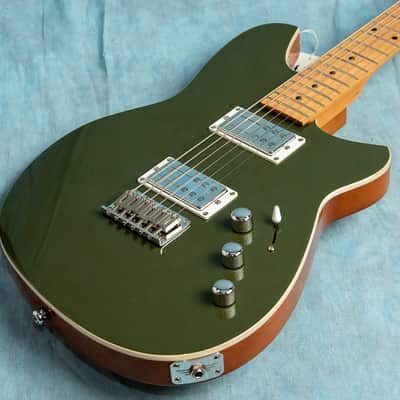 Reverend Descent Army Green Baritone 2026 Electric Guitar - No Bag/Case image 3
